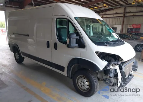 2023 Ram Promaster 2500 High Roof 159 Wb z USA, uszkodzony, nr VIN 3C6LRVDGXPE533490